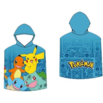 FARO Gyermek poncsó - Pokémon 50/100 cm
