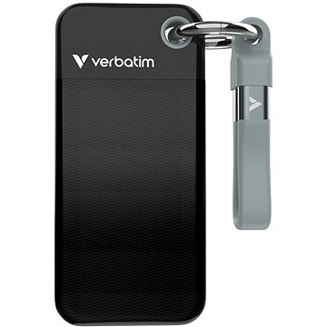 VERBATIM Pocket SSD 2TB, szürke