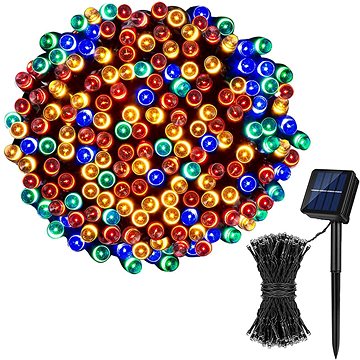 X-Site ZD-007 LED fényfüzér, 10 m, színes