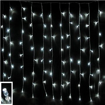 DATRAM X-Site LED karácsonyi világítás, fényfüggöny, fehér, 300×300 cm