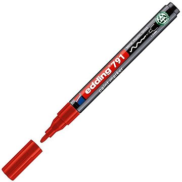 Edding 791 PCR, piros