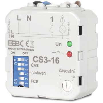 Elektrobock CS3-16 multifunkciós időzítő kapcsoló
