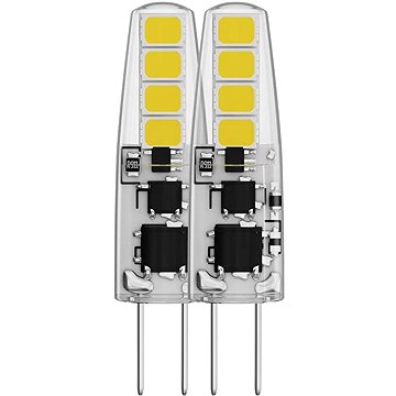 EMOS Classic JC G4 1,9 W (21 W) 200 lm, semleges fehér - 2 darab a csomagban