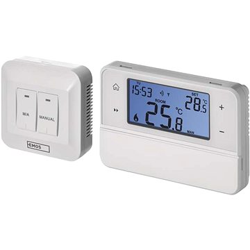 EMOS vezeték nélküli szobatermosztát OpenTherm P5616OT kommunikációval