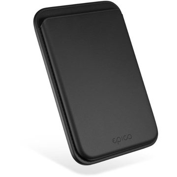 Epico Mag+ Leather Wallet - fekete