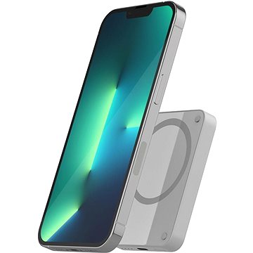 Epico 4200mAh, vezeték nélküli, MagSafe - világosszürke