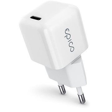 Epico 30W GaN mini töltőfej - fehér