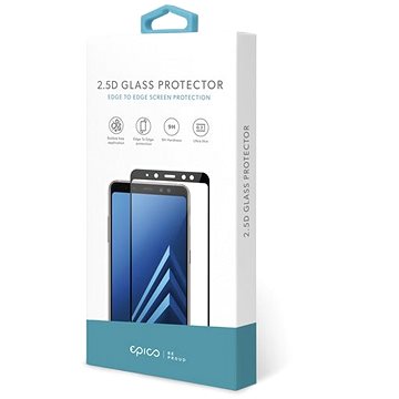 Epico 2.5D Glass Samsung Galaxy A21s - fekete - Üvegfólia