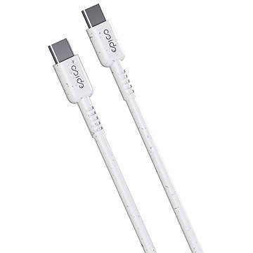 Epico Resolve 1.2m kabel USB-C na USB-C - bílý
