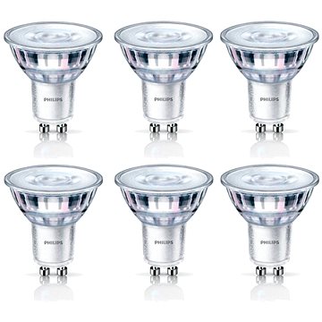 Philips LED Classic spot 4.6-50W, GU10, 2700K, 6 darabos készlet