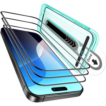 ESR Tempered-Glass Screen Protector iPhone 16 Plus üvegfólia - 3 Pack