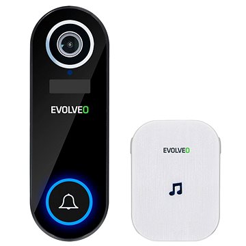 EVOLVEO Ringo DB2 - vezeték nélküli intelligens video csengő + aljzat csengő