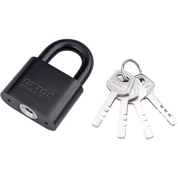 EXTOL PREMIUM fém lakat, fekete, 50 mm