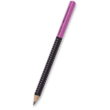 FABER-CASTELL Grip Jumbo TwoTone HB háromszög alakú, rózsaszín