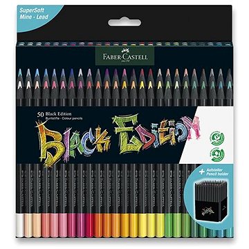 FABER-CASTELL Black Edition, 50 színben
