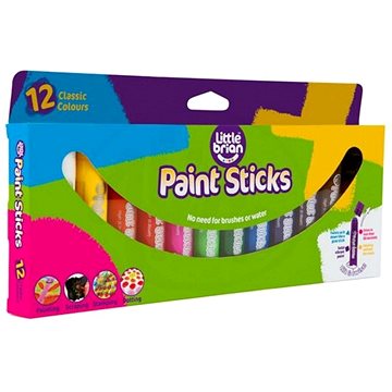 LITTLE BRIAN PAINT STICKS standard, 12-pack