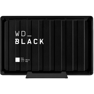 WD BLACK D10 Game drive 8TB, fekete - Külső merevlemez