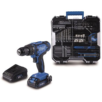 Scheppach C-DTB74/1-X Akkus fúró-csavarozó + tartozékok, IXES 20 V (1×2 Ah)