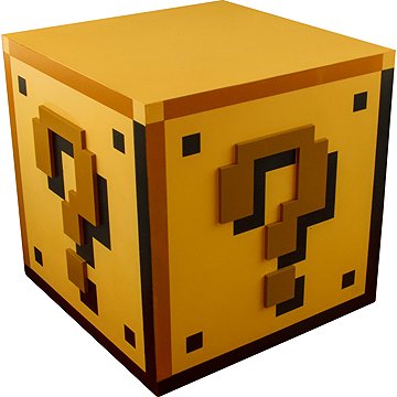 Super Mario - Question Block - díszvilágítás