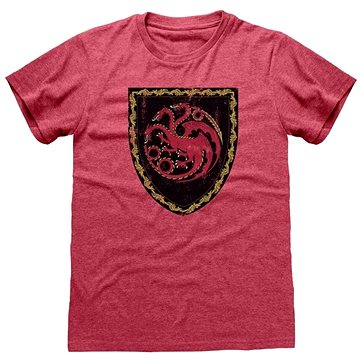 House of The Dragon|Rod draka - Erb Targaryenů - tričko XXL