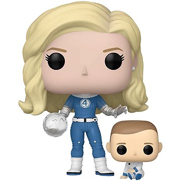 Funko POP! Movies: The Fantastic Four: First Steps - Invisible Woman and Franklin
