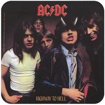 AC/DC, Higway To Hell - podtácek