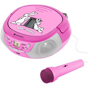 GoGEN Bob a Bobek CD - rózsaszín