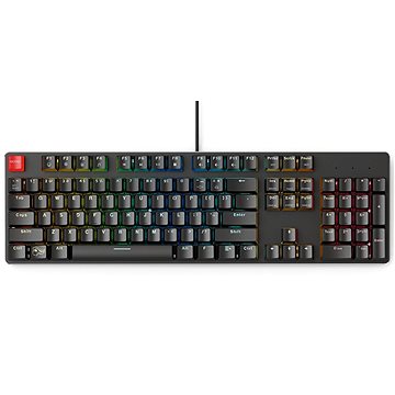 Glorious GMMK Full-Size - Gateron Brown, fekete, US
