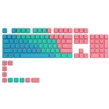 Glorious GPBT Keycaps - 114 PBT, ANSI, US-Layout, Pastel