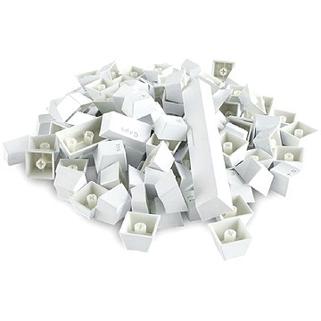 Glorious ABS-Doubleshot - 104 keycaps, fehér, ANSI, US