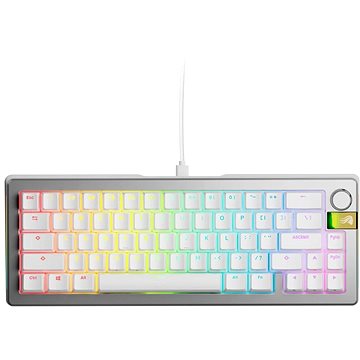 GLORIOUS GMMK 3 PRO HE 65% Prebuilt Wired Silver - US