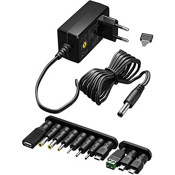 Goobay Univerzální napájecí adaptér 230V 3-12V stejnosměrný 1500 mA