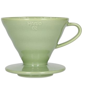 Hario Dripper V60-02, kerámia, sötétzöld