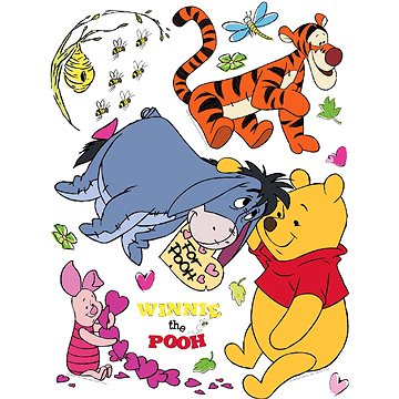 DKS1086 WINNIE THE POOH 30 x 30 cm