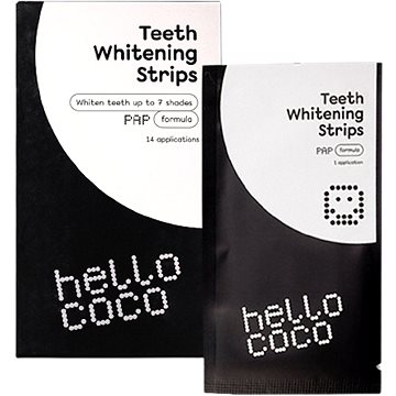 HELLO COCO PAP TEETH WHITETING STRIPS