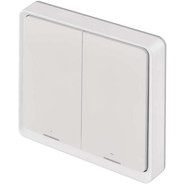 EMOS GoSmart IP-2002ZW Hordozható jelenetvezérlő, ZigBee 3.0, 2 gombos