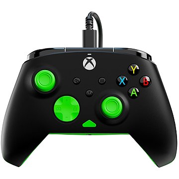 Turtle Beach Rematch Core Xbox/ PC kontroller, fekete/ zöld