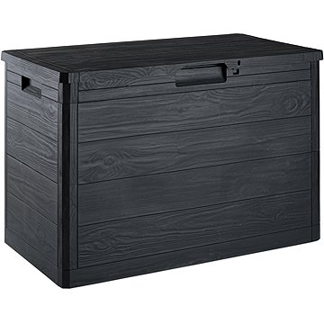 TOOMAX Woodys tárolóláda, 160 l, grafitszürke