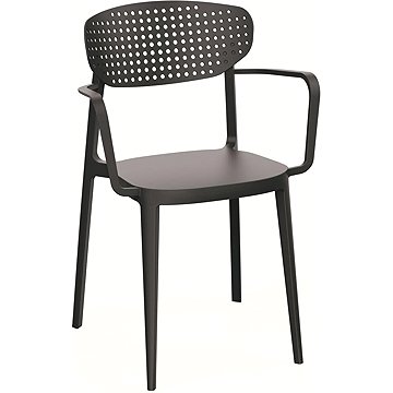 ROJAPLAST Aire Armchair kerti szék, antracit