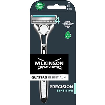 WILKINSON Quattro Essential Precision Sensitive + 1 db pótfej