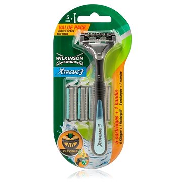WILKINSON Xtreme3 Hybrid + 5 db borotvafej