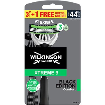 WILKINSON Xtreme3 Black Edition Comfort 3+1 db