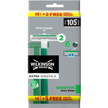 WILKINSON Extra Essential 2 Sensitive 10+5 ingyen