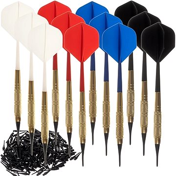 Trizand 21658 12 darab darts készlet + 200 darab soft tip