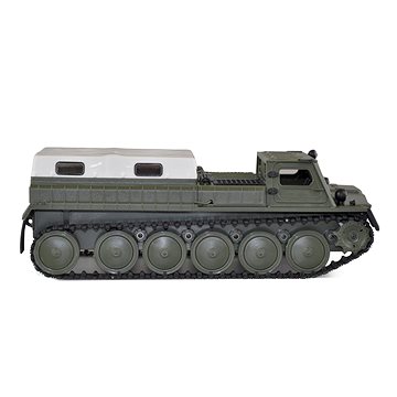 Amewi páncélozott lánctalpas jármű 1:16 RTR, GAZ-71 replika, olívazöld