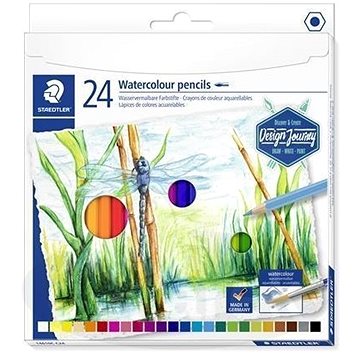 Staedtler Design Journey Akvarell színes ceruzák - 24 szín