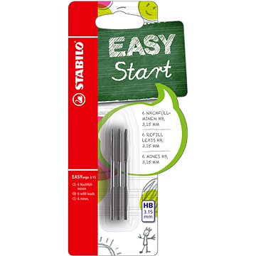 STABILO EASYergo 3.15 Tartalék ceruzabél HB 6 db Blister