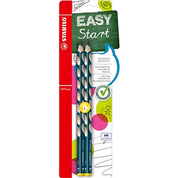 Stabilo EASYgraph L HB petróleum, 2 db buborékfólia