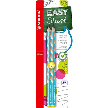 Stabilo EASYgraph L HB kék, 2 db buborékfólia
