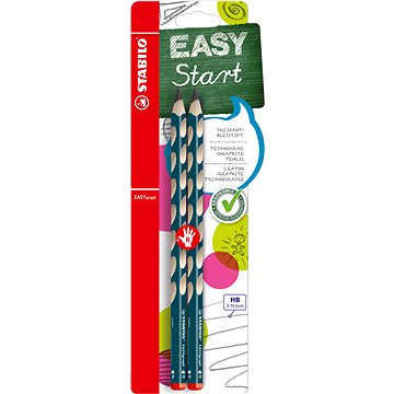 Stabilo EASYgraph R HB petróleum, 2 db buborékfólia
